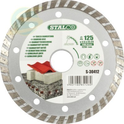 Tarcza diament turbo fi180 x 2,6 x 22,23mm S-30418