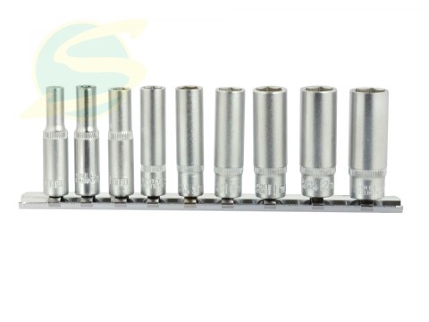 9el.zestaw nasadek 5-13mm 1/4"6-k CRV(20)