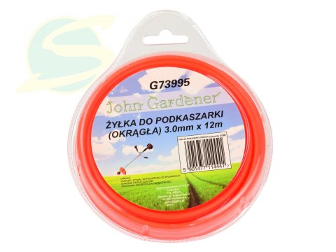 Żyłka do podkaszarki okrągła 3mmx12m(80)