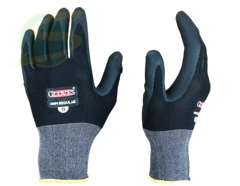 Rękawice Nitr. (Grips Regular), 12 Par, 11, Ce, Gloves Pro