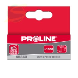 Gwoździe Typ E/J, 10mm, 2,0x1,2mm, 1000 Szt, Proline