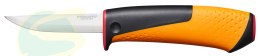 Nóż Hobbystyczny Z Ostrzałką 209mm (Czerwony) Hardware