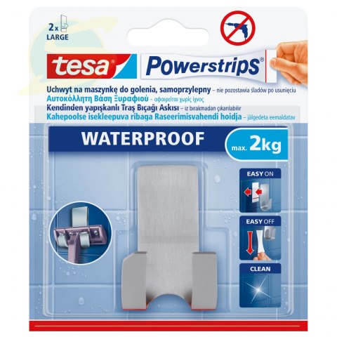 Haczyk Samoprzylepny Powerstrips Waterproof 1szt.Do Masz.Gol