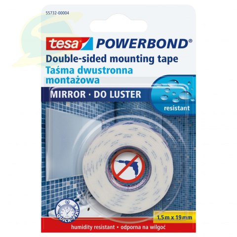 Taśma Montażowa Powerbond Szer.19mm Dł.1,5m Do Luster