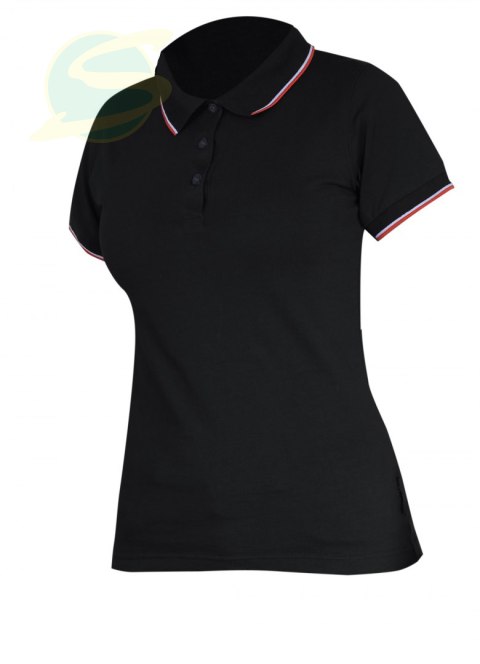 Koszulka Polo Damska 190g/M2, Czarna, 2xl, Ce, Lahti