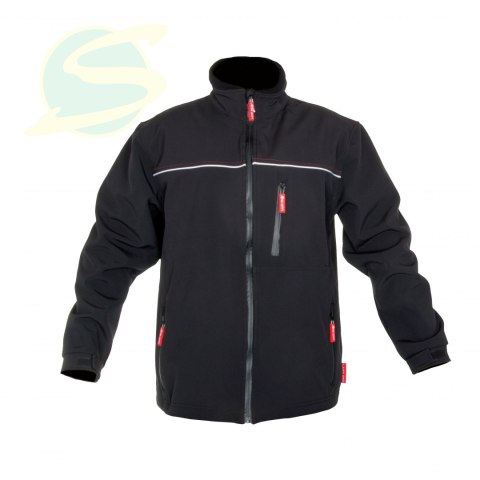 Kurtka Softshell, Czarna, Rozm. 2xl, Ce, Lahti