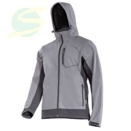 Kurtka Softshell Z Kapt., Szara, Rozm. 2xl, Ce, Lahti