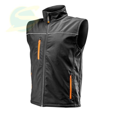 Bezrękawnik roboczy softshell, rozmiar XL