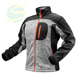 Bluza dziana wzmacniana tkaniną softshell rozmiar