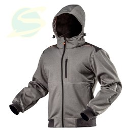 Kurtka robocza softshell z kapt odpinanym roz L