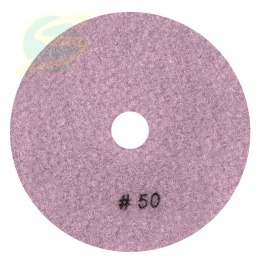 Diamentowy dysk polerski z rzepem 125 mm, K50
