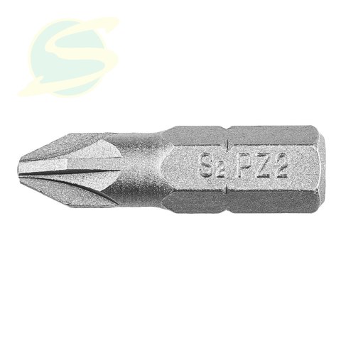 Końcówki wkrętakowe PZ2 x 25 mm, 20 szt.