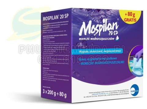 Mospilan 20SP 3x200g + mospilan 80g PAK