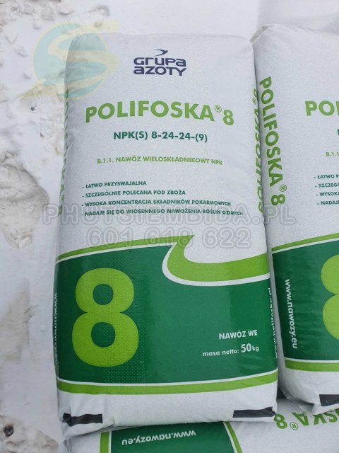 POLIFOSKA 8 NPK(S) 8-24-24-(9) WP 50kg