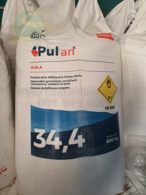 PULAN Saletra Amonowa N 34,4 BB 600kg PULAN Saletra Amonowa N 34,4 BB 600kg