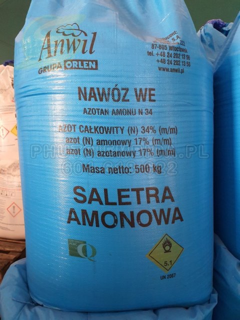 SALETRA Amonowa Anwil BB 500 kg