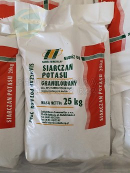 SIARCZAN Potasu Granulowany K50 + S45 WP 25kg