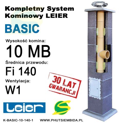 KOMIN BASIC LEIER 10MB FI140 1 WENTYLACJA