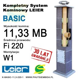 KOMIN BASIC LEIER 11,33MB FI220 1 WENTYLACJA