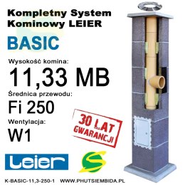 KOMIN BASIC LEIER 11,33MB FI250 1 WENTYLACJA