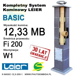 KOMIN BASIC LEIER 12,33MB FI200 1 WENTYLACJA