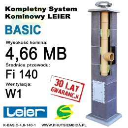 KOMIN BASIC LEIER 4,66MB FI140 1 WENTYLACJA