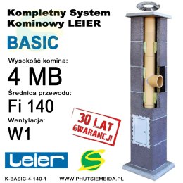 KOMIN BASIC LEIER 4MB FI140 1 WENTYLACJA