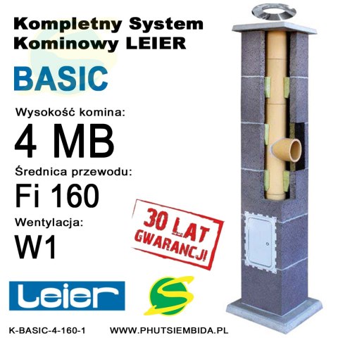 KOMIN BASIC LEIER 4MB FI160 1 WENTYLACJA