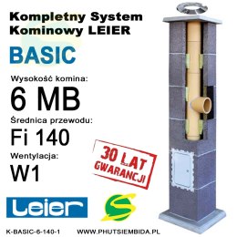 KOMIN BASIC LEIER 6MB FI140 1 WENTYLACJA