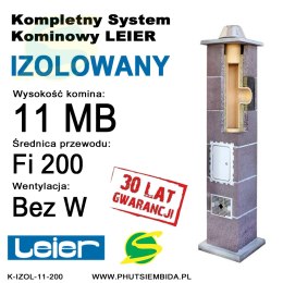 KOMIN IZOLOWANY LEIER 11MB FI200