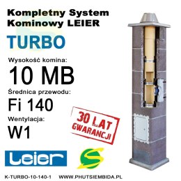 KOMIN TURBO LEIER 10MB FI140 1 WENTYLACJA