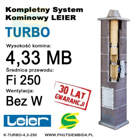 KOMIN TURBO LEIER 4,33MB FI250