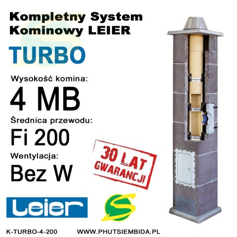 KOMIN TURBO LEIER 4MB FI200