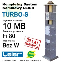 KOMIN TURBO-S LEIER 10MB FI80