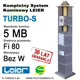 KOMIN TURBO-S LEIER 5MB FI80