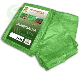 Plandeka ochronna ZIELONA 90g/m2 3 x 5 m