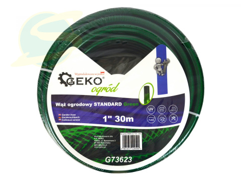 Wąż ogrodowy STANDARD Green 1" 30m GEKO(45)