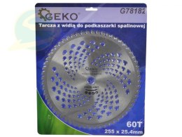 Tarcza z widią do podkaszarki spalinowej 255x25,4mmx60T (50)